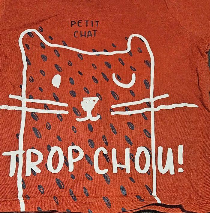 Tee shirt "trop chou" - photo numéro 2