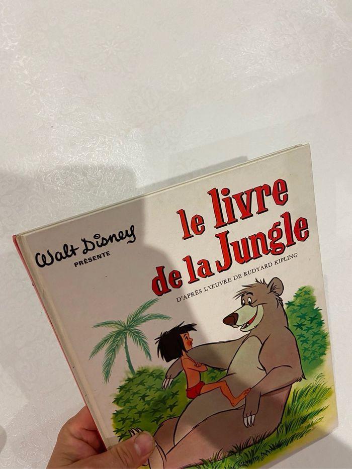 Livre ancien Disney le livre de la jungle 1970 - photo numéro 3