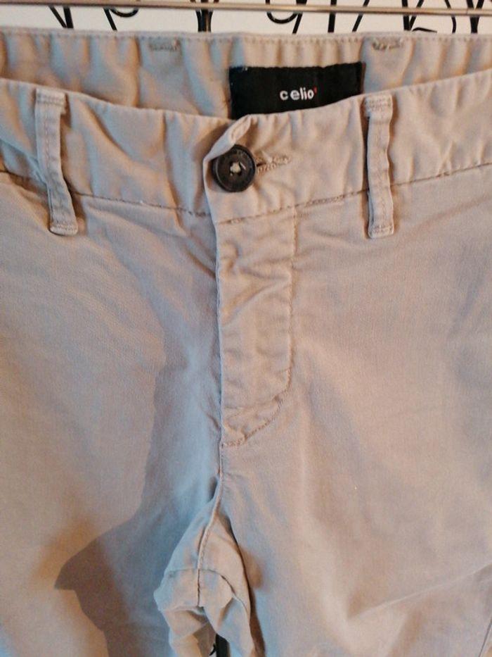 Pantalon chino homme celio t38 - photo numéro 2