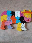 Puzzle vache