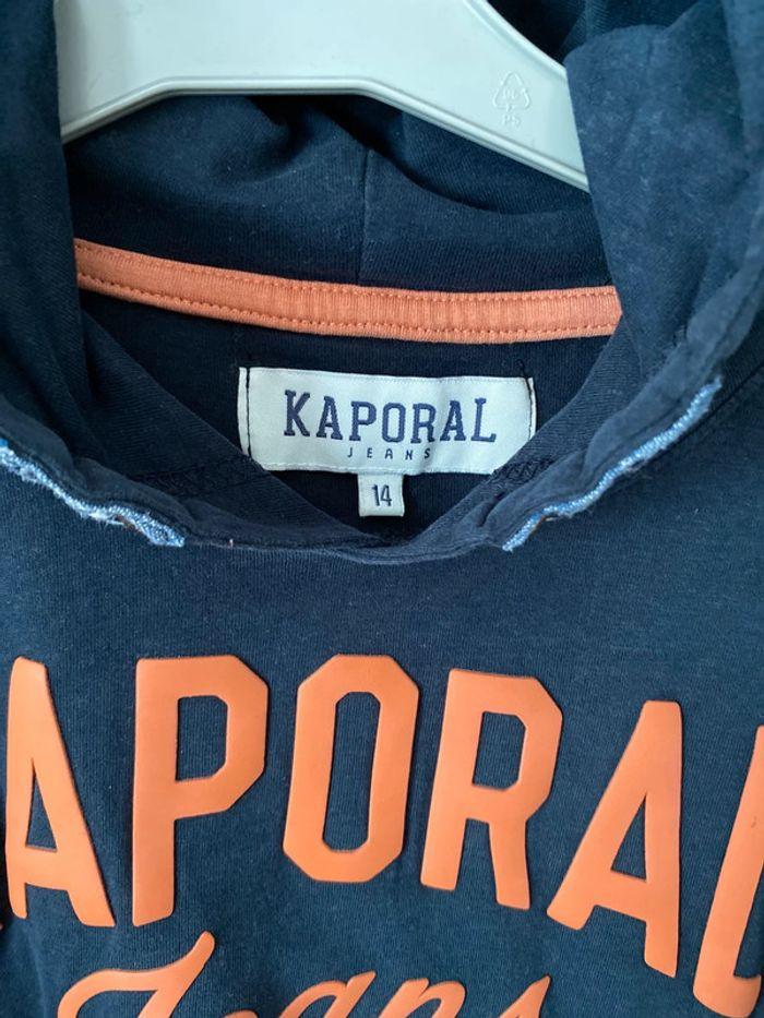 Pull enfant capuche kaporal 14 ans - photo numéro 3