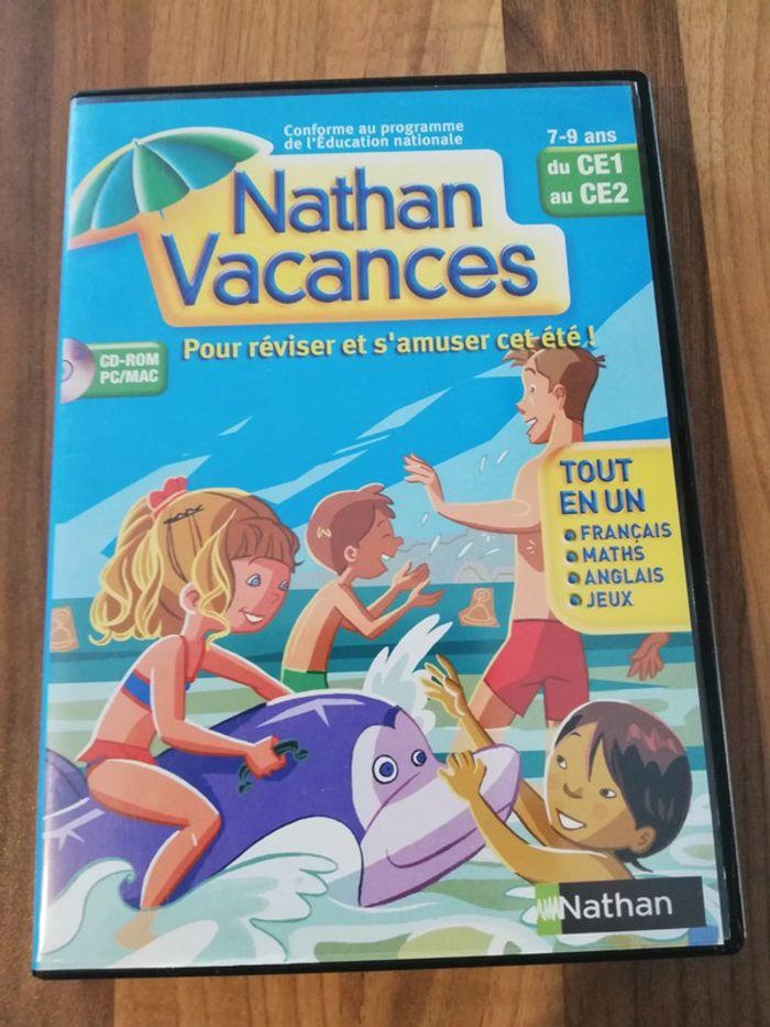 Dvd ce1/ce2 Nathan vacances - photo numéro 1