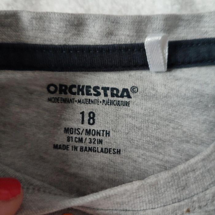 T shirt manches longues orchestra 18 mois 81 cms - photo numéro 4