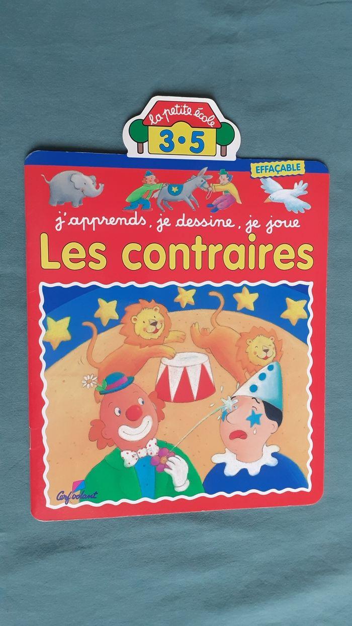 Livre Les contraires - photo numéro 1