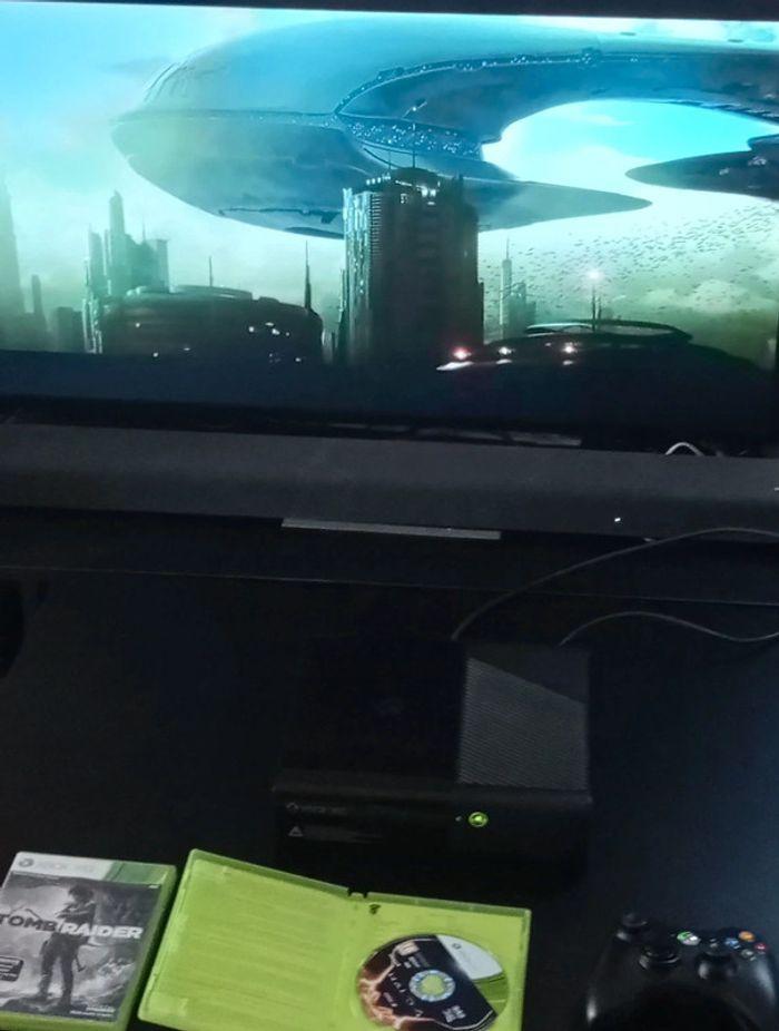 😍Xbox 360 slim E en boite édition halo 4 avec jeux d origine - photo numéro 13