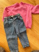 Pull + jeans 2:3 ans