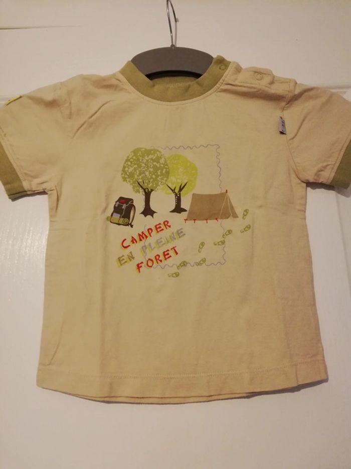 Tee-shirt shirt campeur neuf 4 ans - photo numéro 1