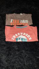 Lot tee-shirts manches longues