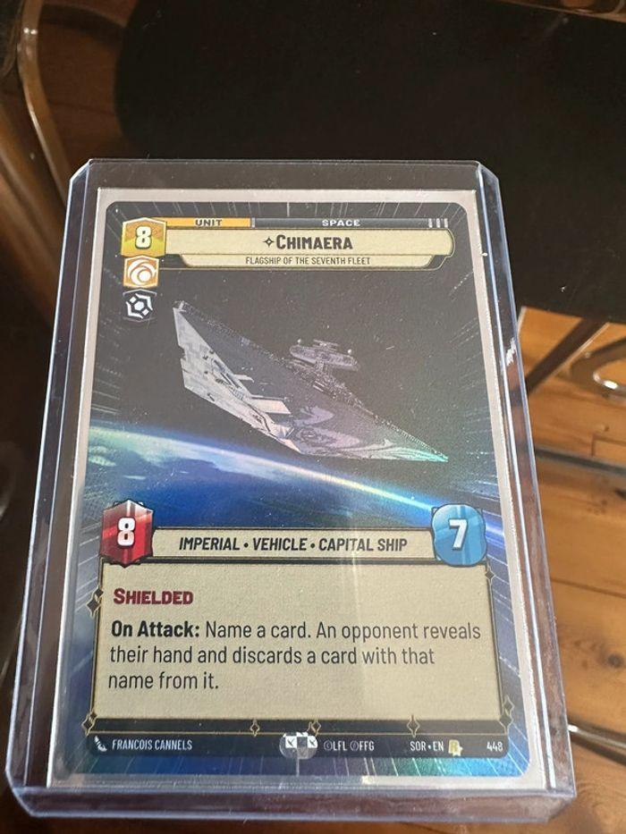 Chimaera HyperSpace FOIL Star Wars Unlimited - photo numéro 1