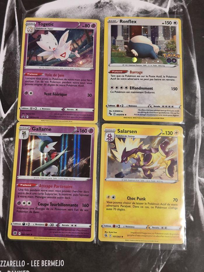 Lot carte pokémon rare holo