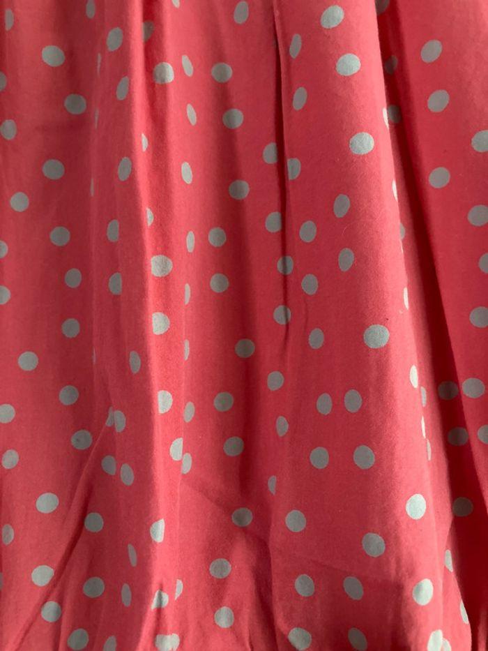 Bonpoint robe corail à pois 8 ans - photo numéro 2