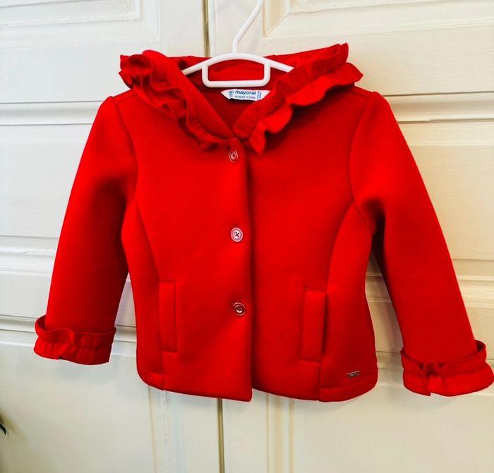 Sublime veste chaude Mayoral bébé fille 18 mois - photo numéro 1