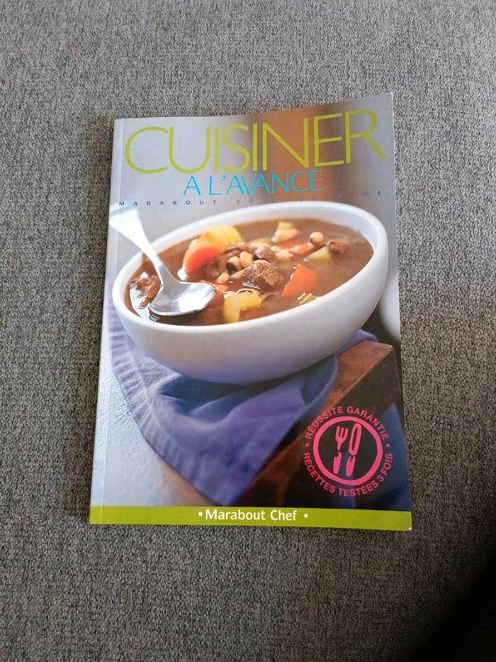 Livre Cuisiner à l'avance - photo numéro 1