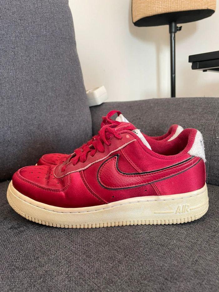 Baskets Nike Air Force One rouge - photo numéro 2