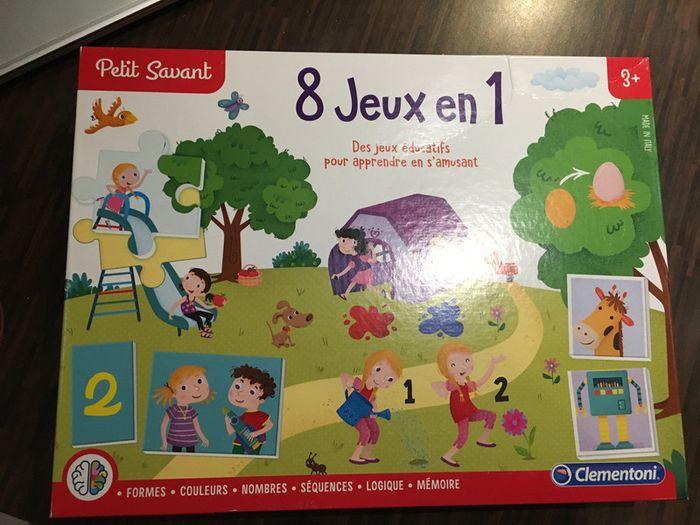 8 jeux en 1 Petit savant Clementoni - photo numéro 1