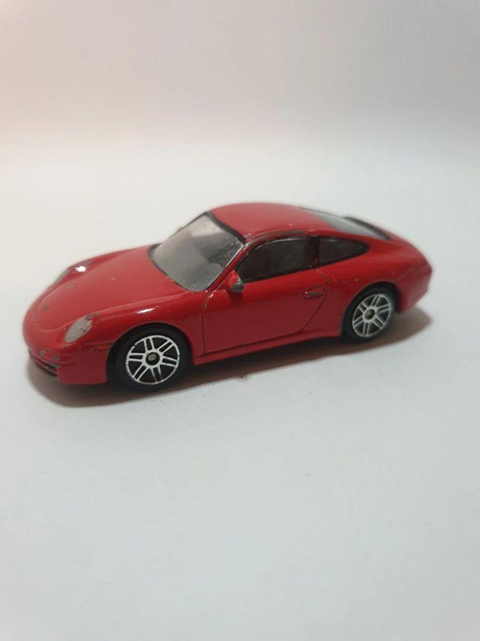 RealToy Porsche 911 Carrera S Rouge - 1/58 - photo numéro 1