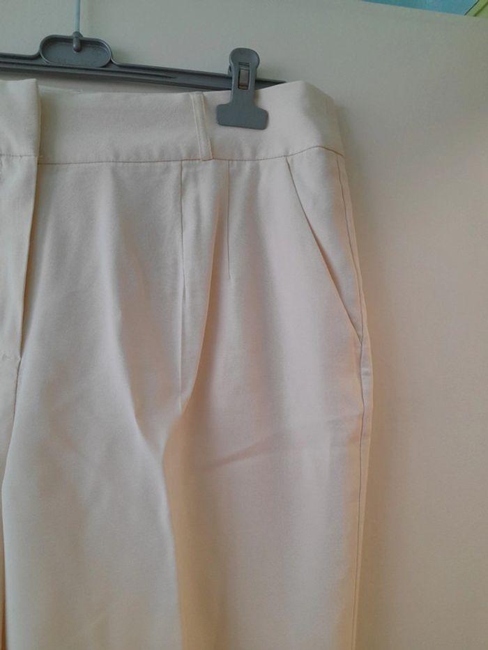 Pantalon neuf blanc/écru - photo numéro 3