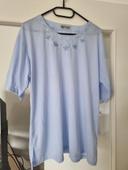 T-shirt bleu taille XL Romesa