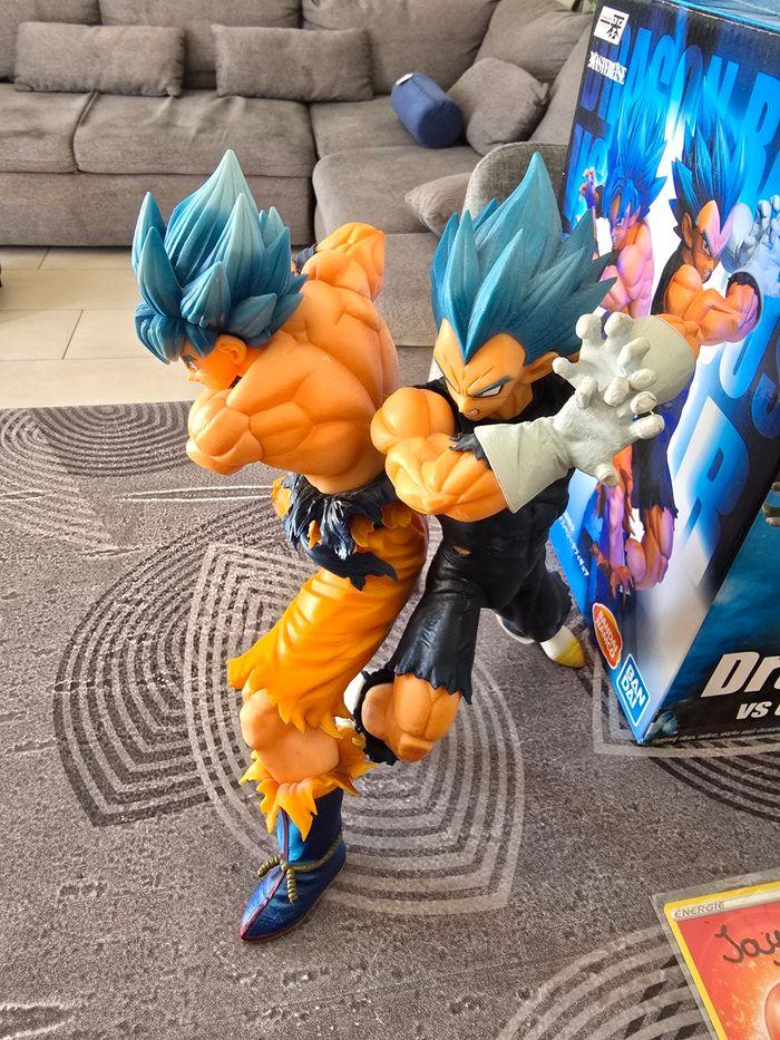 Dragon ball VS Omnibus Super Figurine Son Goku et Vegeta Ichiban kuji MASTERLISE - photo numéro 3