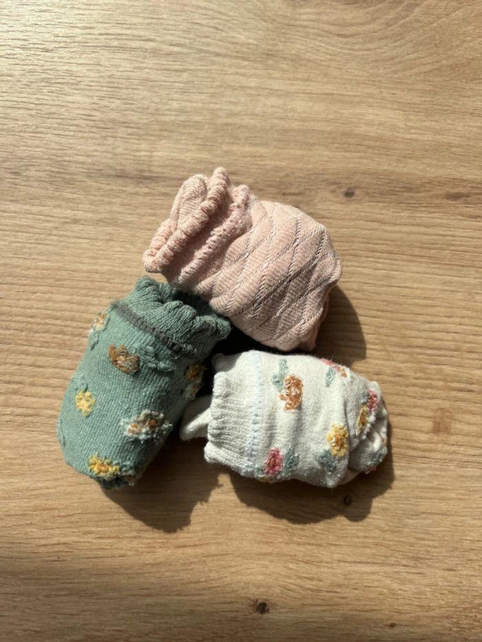 Chaussettes à fleurs