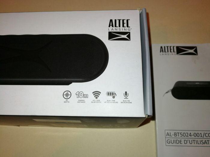 Enceinte Bluetooth Altec Lansing 2x10 watts rms - photo numéro 8