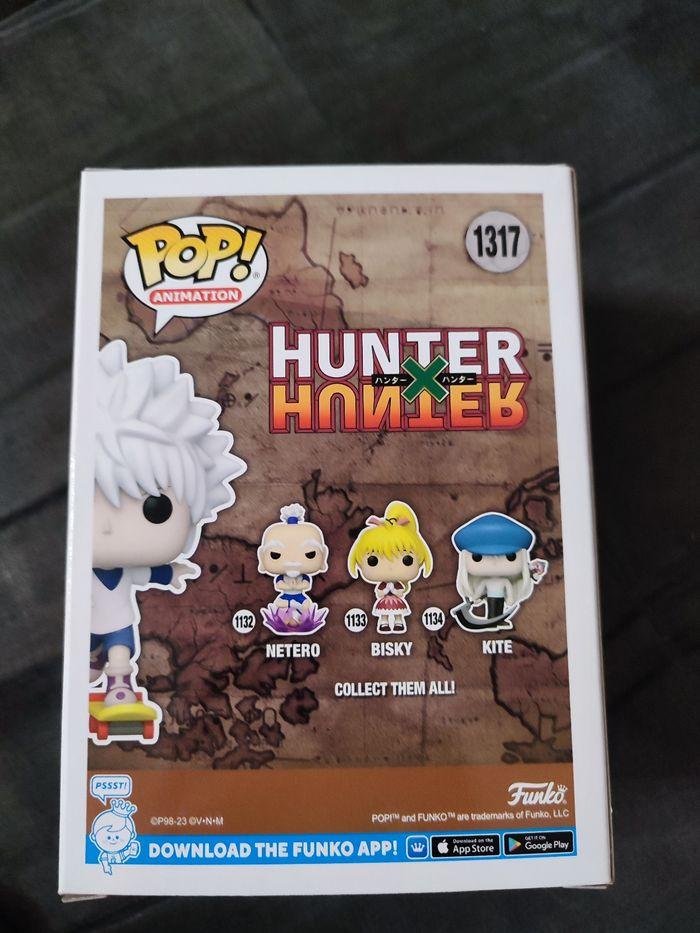 Funko pop Killua Zoldyck 1317 box lunch - photo numéro 5