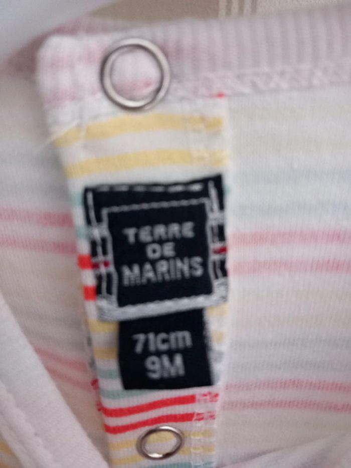 Pyjama taille 9 mois 71 cm marque terre de marin - photo numéro 4