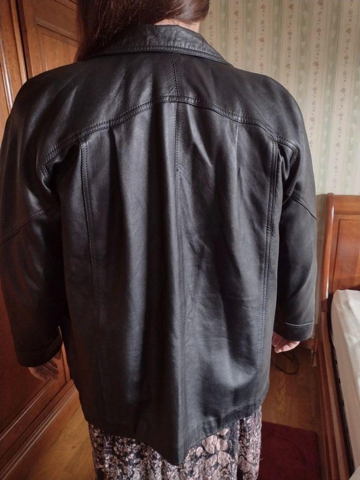 Veste cuir femme 50/52 - photo numéro 2