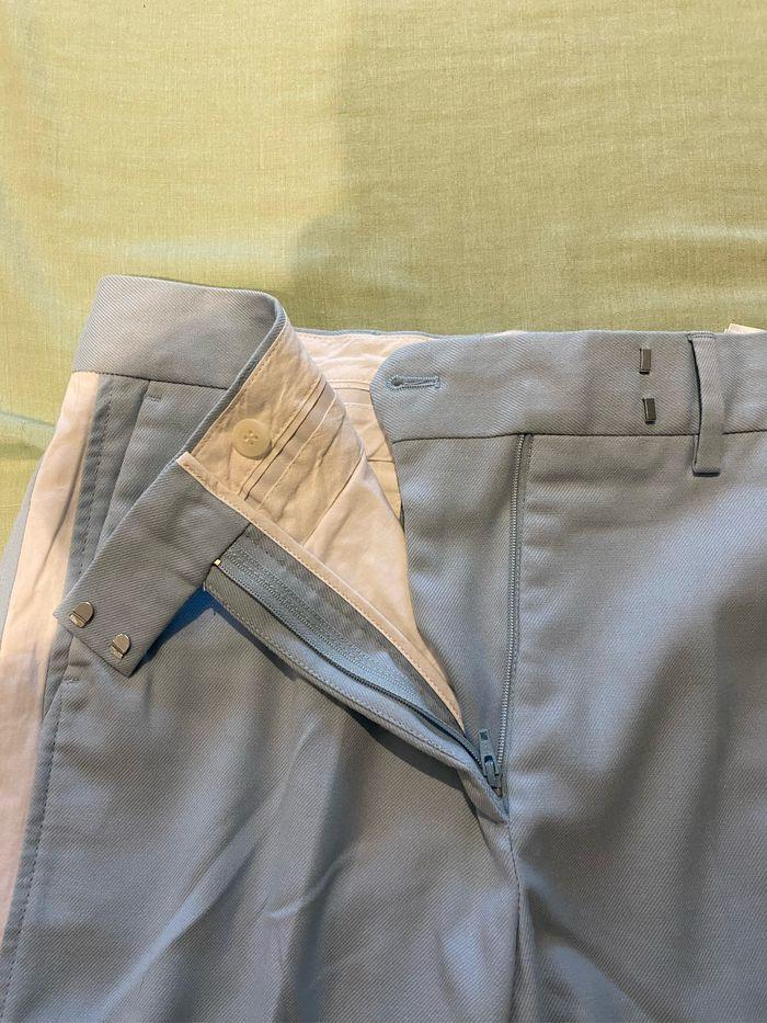 Pantalon tailleur bleu - photo numéro 6