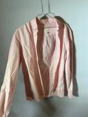 Chemise rose pale homme