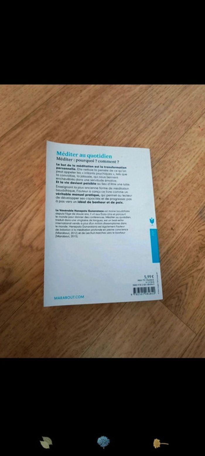 Livre de poche : Méditer au quotidien - photo numéro 3