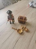 Pirate avec trésor royal playmobil