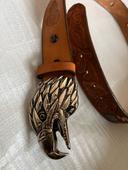 Ceinture en cuir mexicaine taille 34