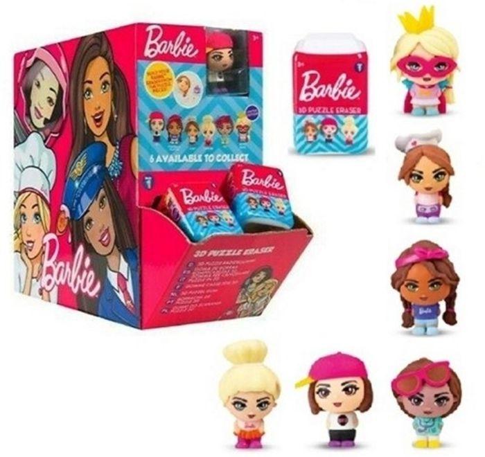 Barbie gommes 3D mystères en puzzle