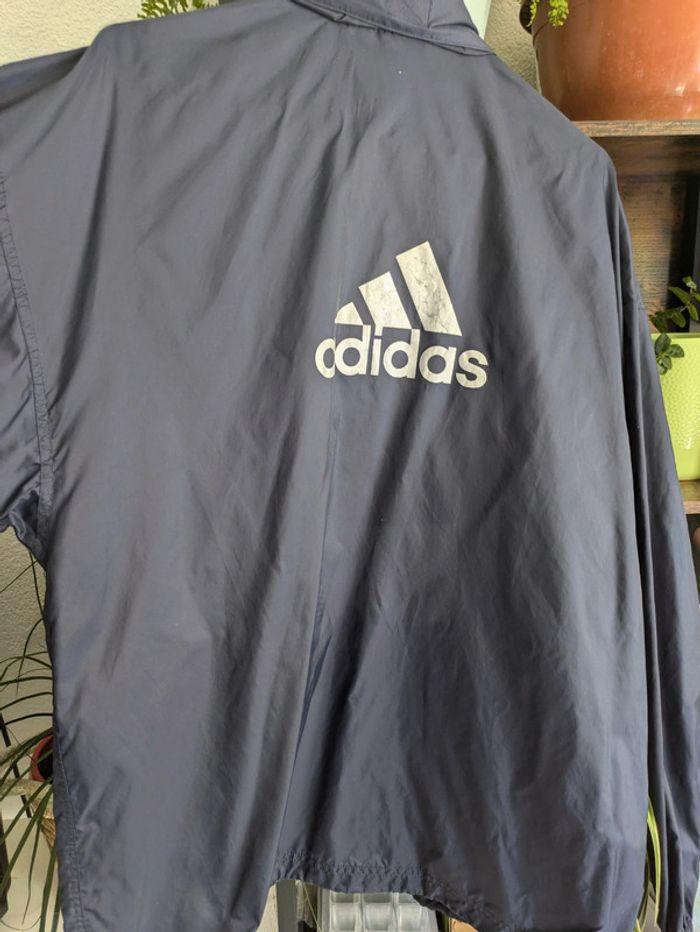 Veste coupe vent pluie bleu marine adidas 168 - photo numéro 7