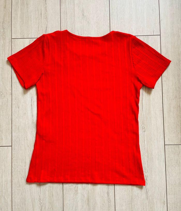 T shirt rouge Pimkie S original - photo numéro 2