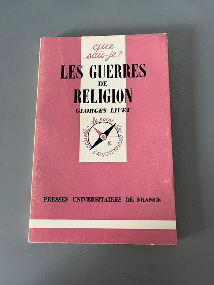 Livre Que sais-je ? 1016 La Guerre de Religion 1559-1598 - photo numéro 1