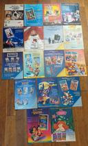 Lot 17 anciennes publicités cassettes vhs disney