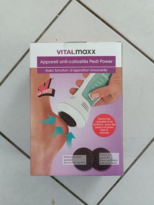 VitalMaxx Appareil anti-callosités avec fonction d'aspiration - photo numéro 4