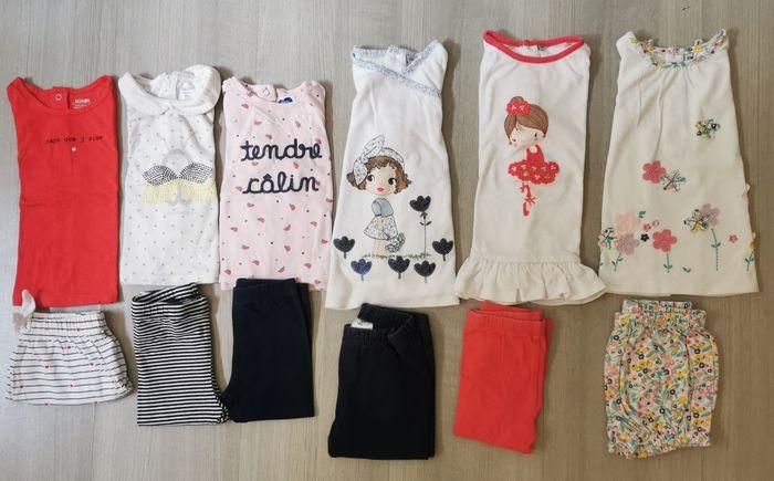 Lot vêtements printemps-été fille 12 mois - photo numéro 3