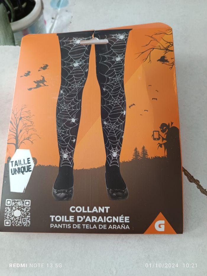 Collant toile d araignée femme - photo numéro 1