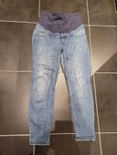 Jeans grossesse boyfriend taille 36 h&m mama maternité