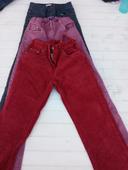 Lot de 3 pantalons fille de taille 8ans