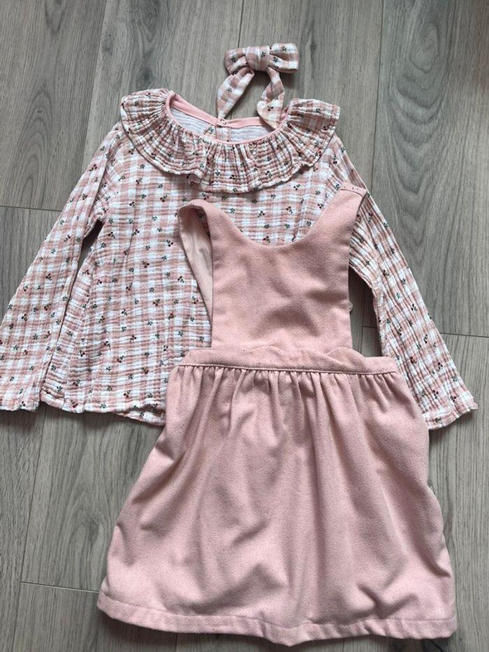 Ensemble blouse 3 ans et robe 36 mois - photo numéro 1