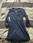 Robe effet jeans