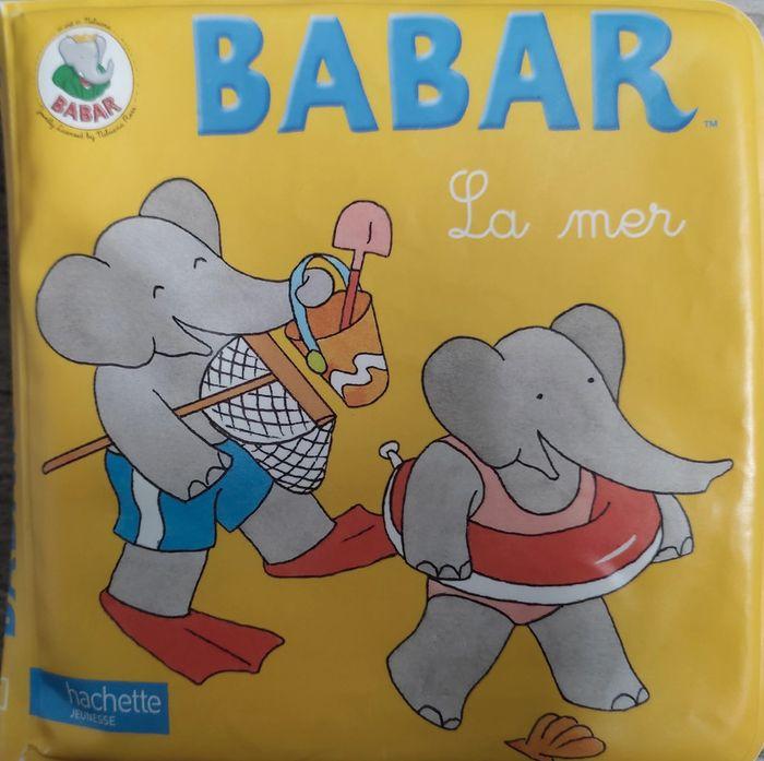 Livre de bain Babar - photo numéro 1