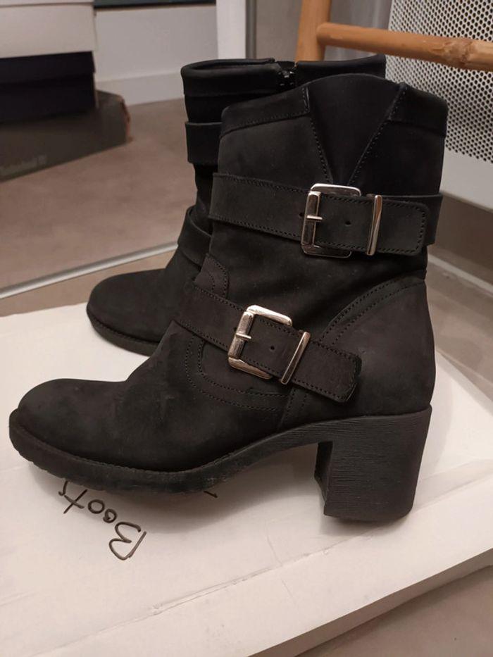 Bottines noir T38 - photo numéro 2