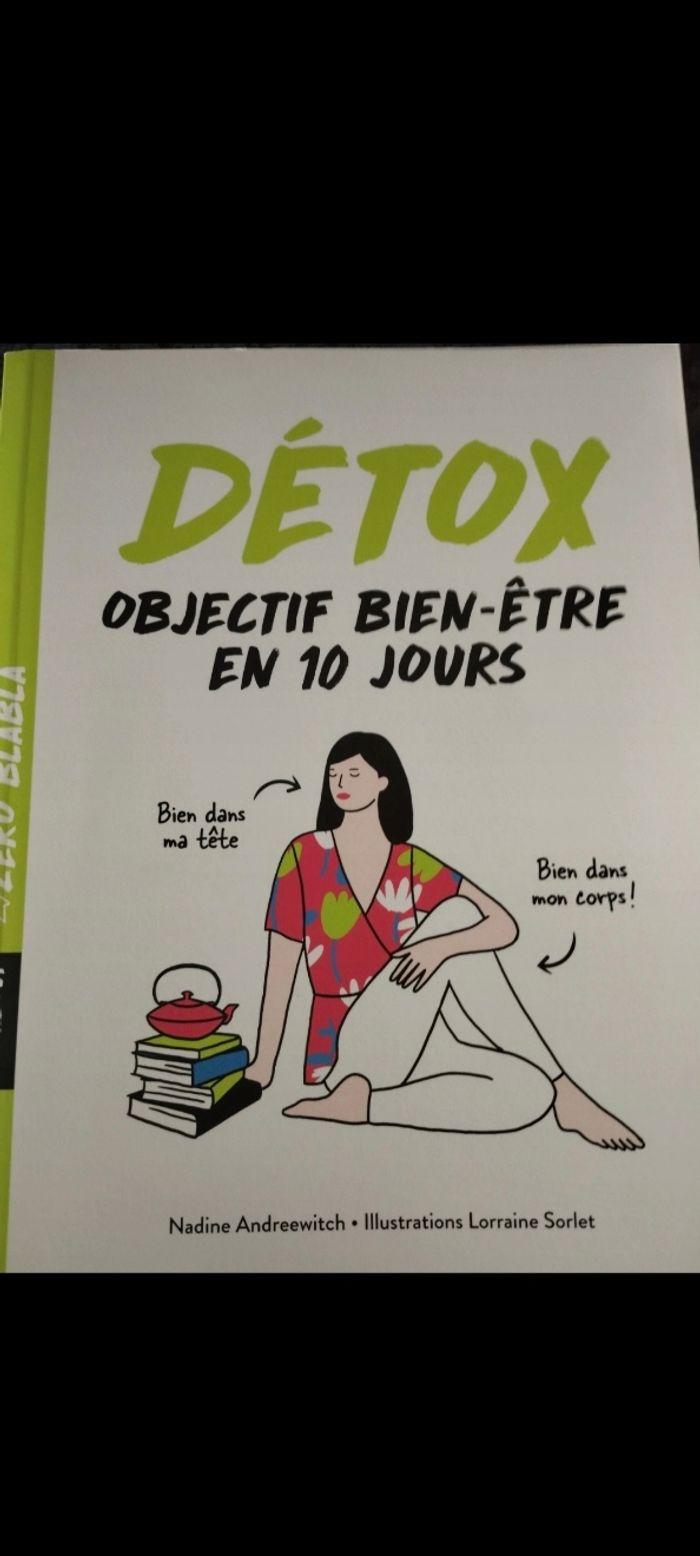 Livre detox objectif bien être en 10 jours