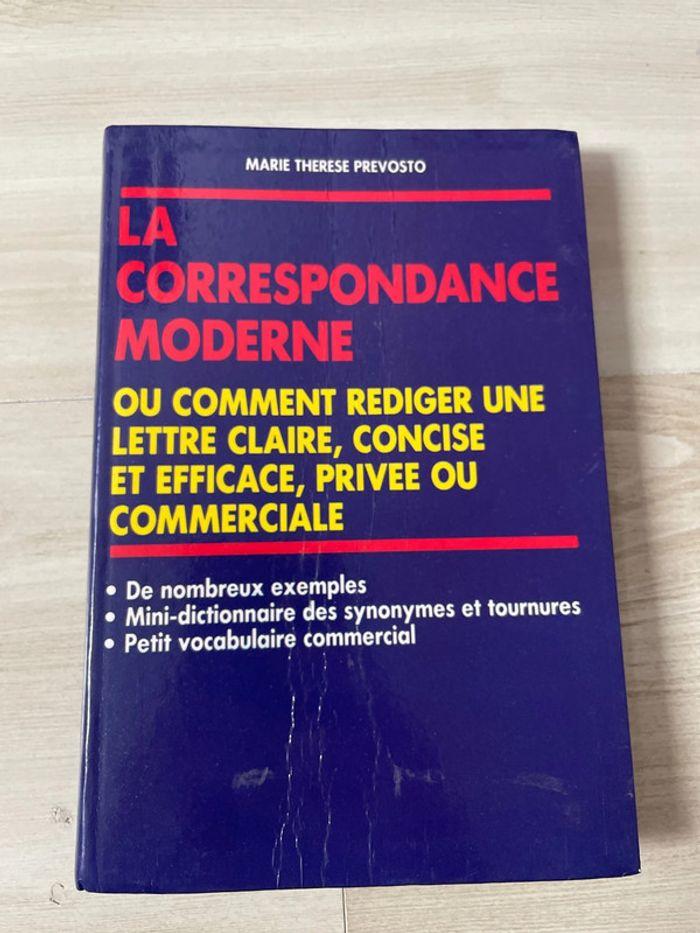 La correspondance moderne - photo numéro 1