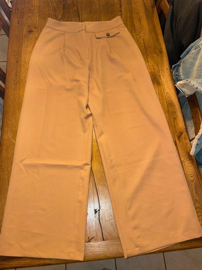 Pantalon fluide beige Kiabi - photo numéro 2